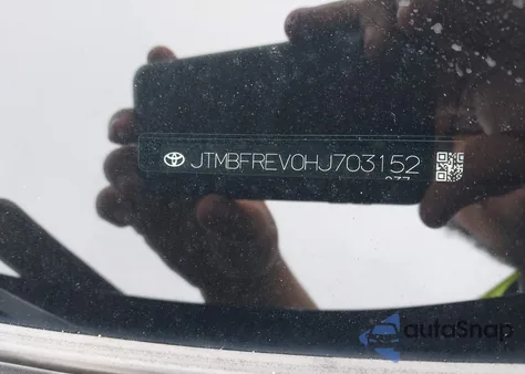 2017 Toyota Rav4 Le from USA, damaged, VIN JTMBFREV0HJ703152